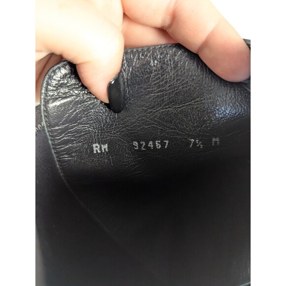 Stuart Weitzman Gray And Black 5050 Suede Knee Boots Size‎ 7.5M Stretch Low Heel - Picture 11 of 14